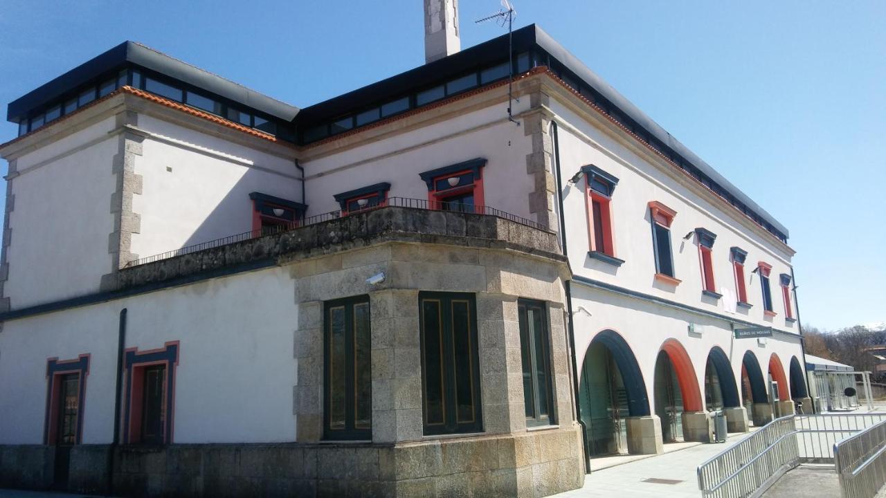 Albergue Estaciones Vivas Banos Del Molgas Bagian luar foto
